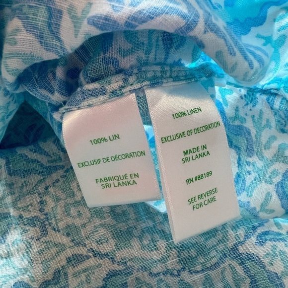 Lilly Pulitzer Women's Coralynn Button-Down - Picture 14 of 16